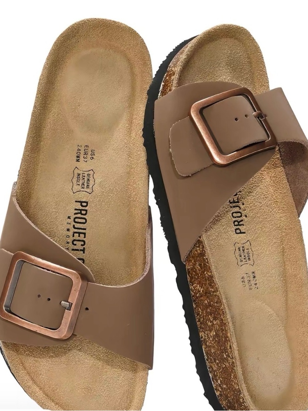 NIB Size 8 Project Cloud IBIZA Sandal Slip on So Lightweight Comfy